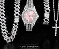 Pink diamond jewelry bundle