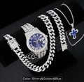 Dark blue diamond jewelry bundle